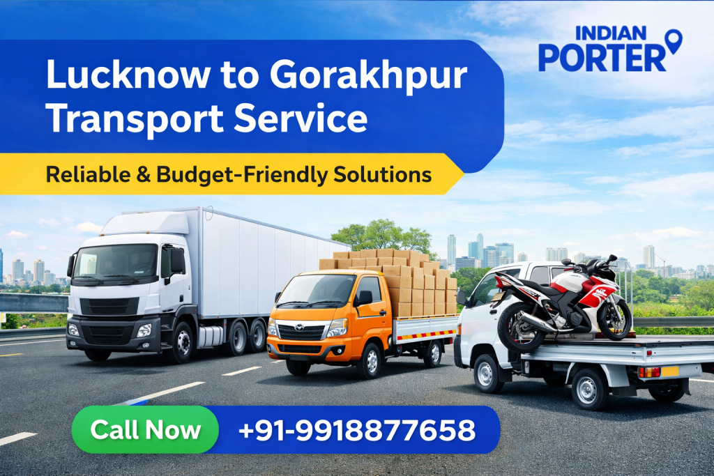 Lucknow to Gorakhpur transport service